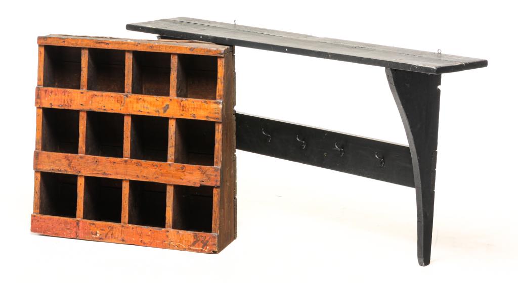 TWO AMERICAN COUNTRY PIECES. (1 of 4)