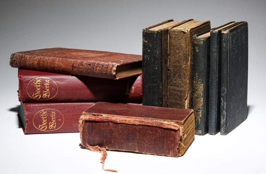 NINE BOOKS INCLUDING TWO FROM ZOAR, OHIO. (1 of 7)