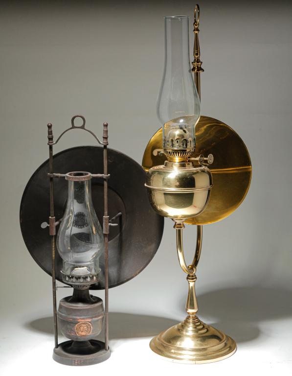 TWO REPRODUCTION SURGEONS LAMPS. (1 of 5)