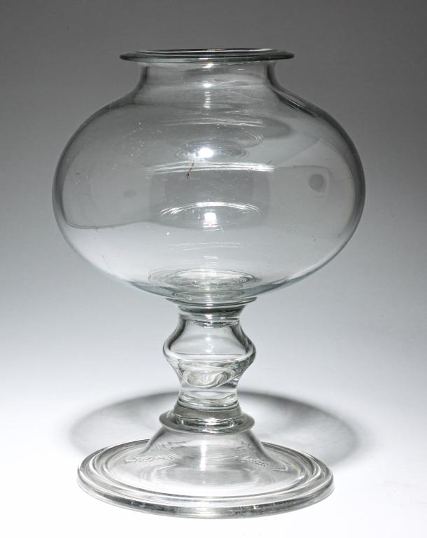 AMERICAN BLOWN LEECH JAR. (1 of 2)