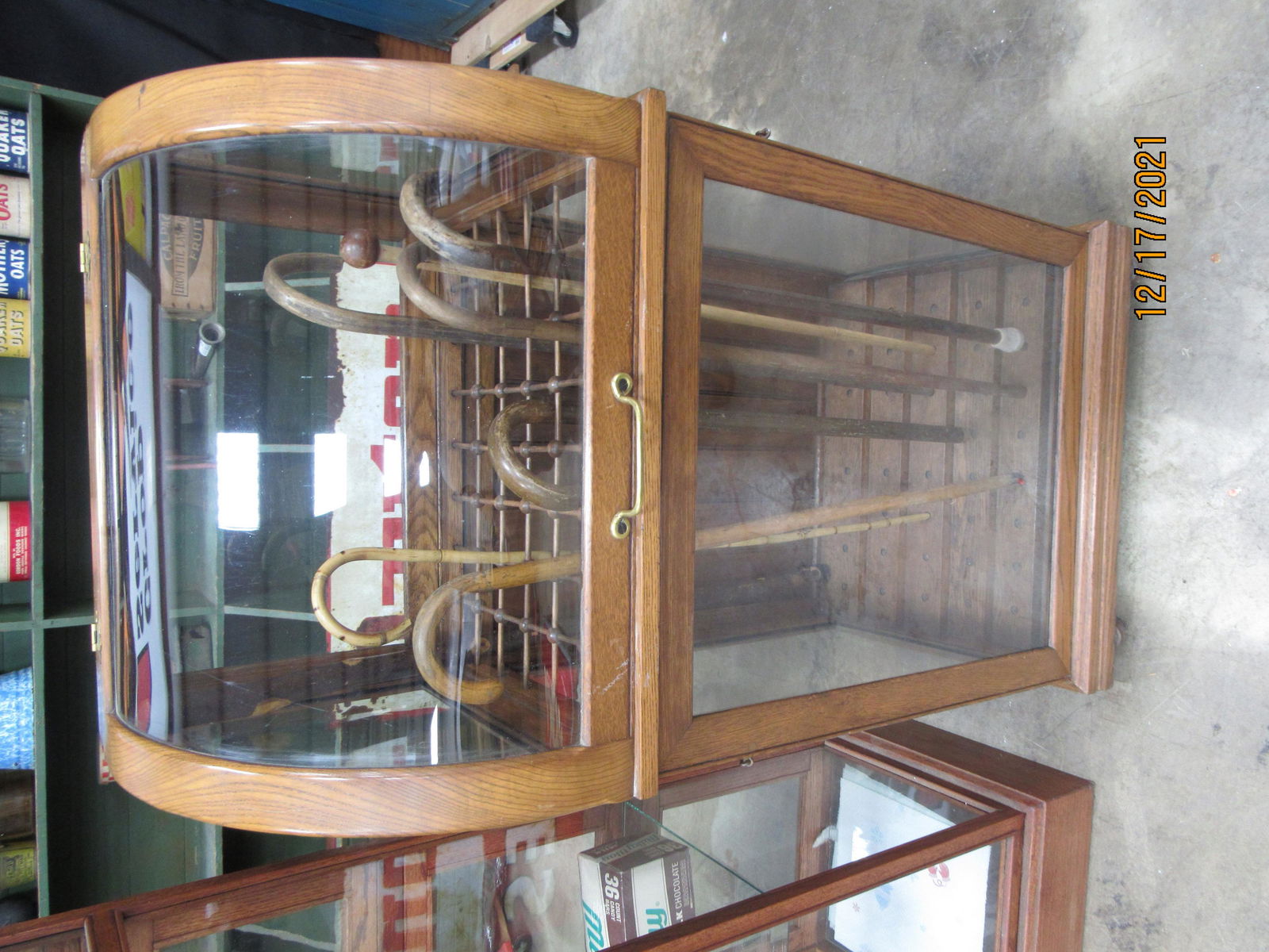 COUNTRY STORE CANE CABINET (1 of 2)
