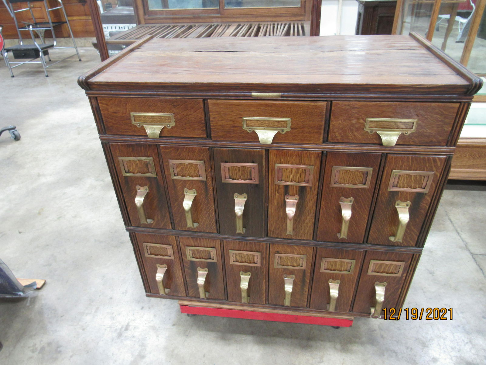 YAWMAN AND ERBE STACKING FILE CABINET (1 of 2)