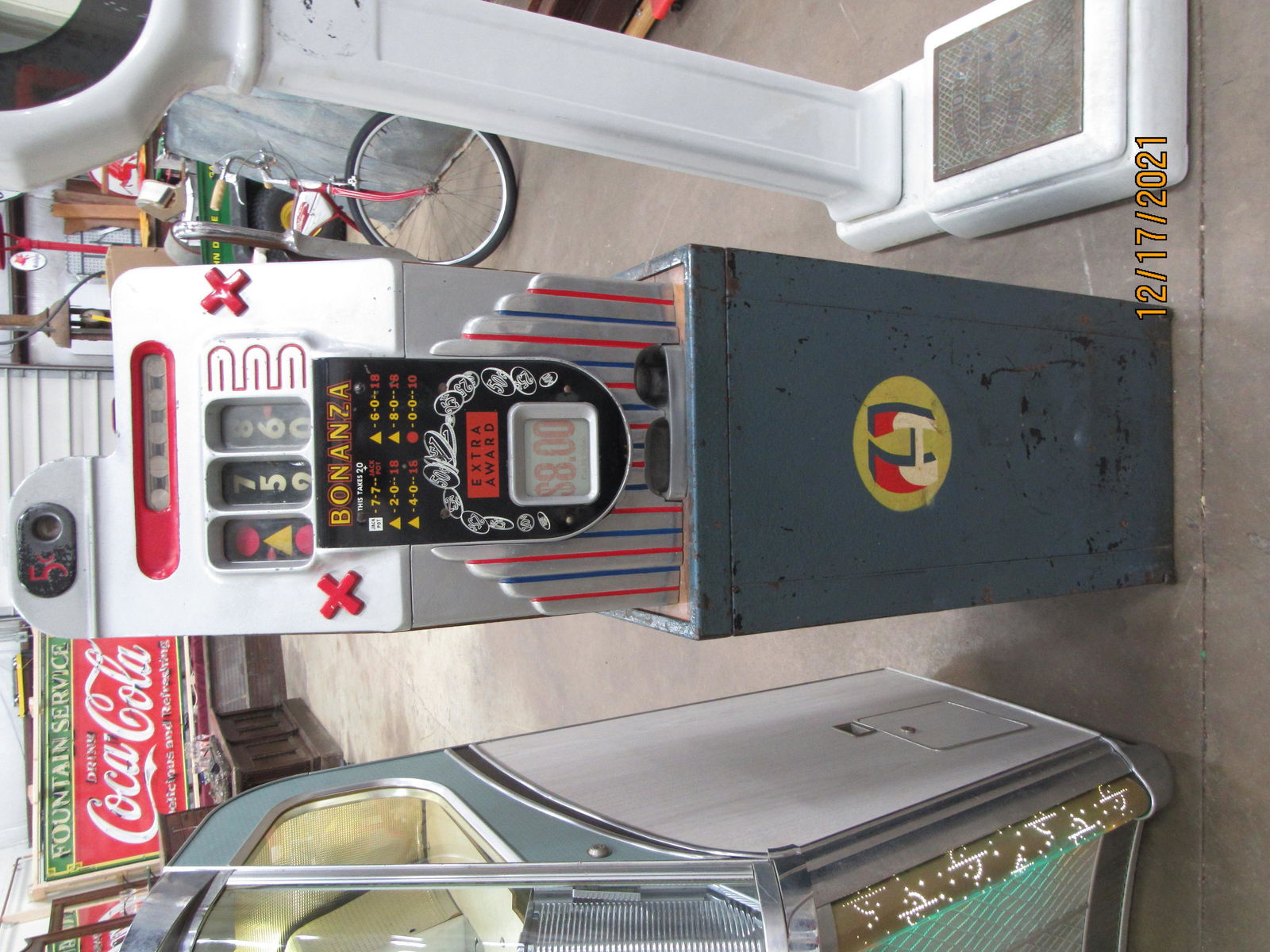 5 CENT BONANZA SLOT MACHINE (1 of 3)