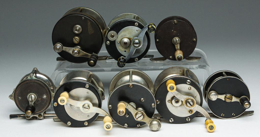 EIGHT AMERICAN FISHING REELS. Jan 23, 2022 Garth's Auction Inc. in OH