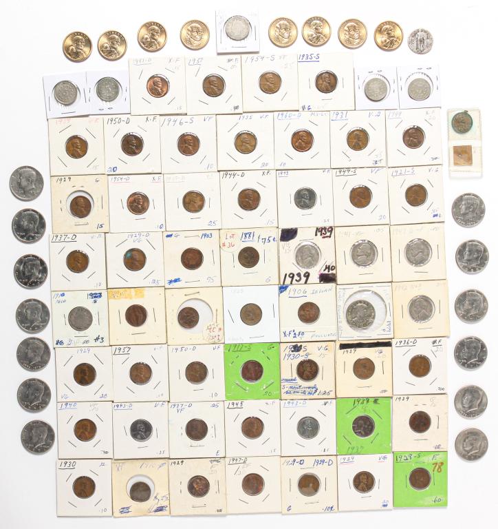 GROUP OF AMERICAN COINS (1 of 8)