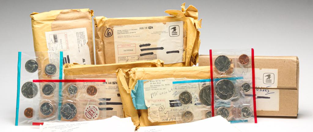 TWENTY-EIGHT UNCIRCULATED U.S. PROOF SETS (1 of 10)