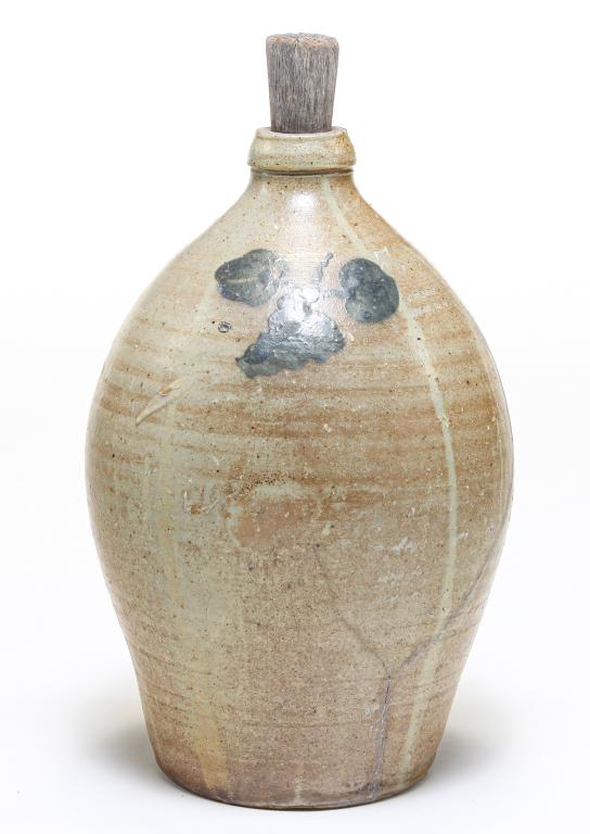 OHIO STADDEN OVOID STONEWARE JUG. (1 of 6)