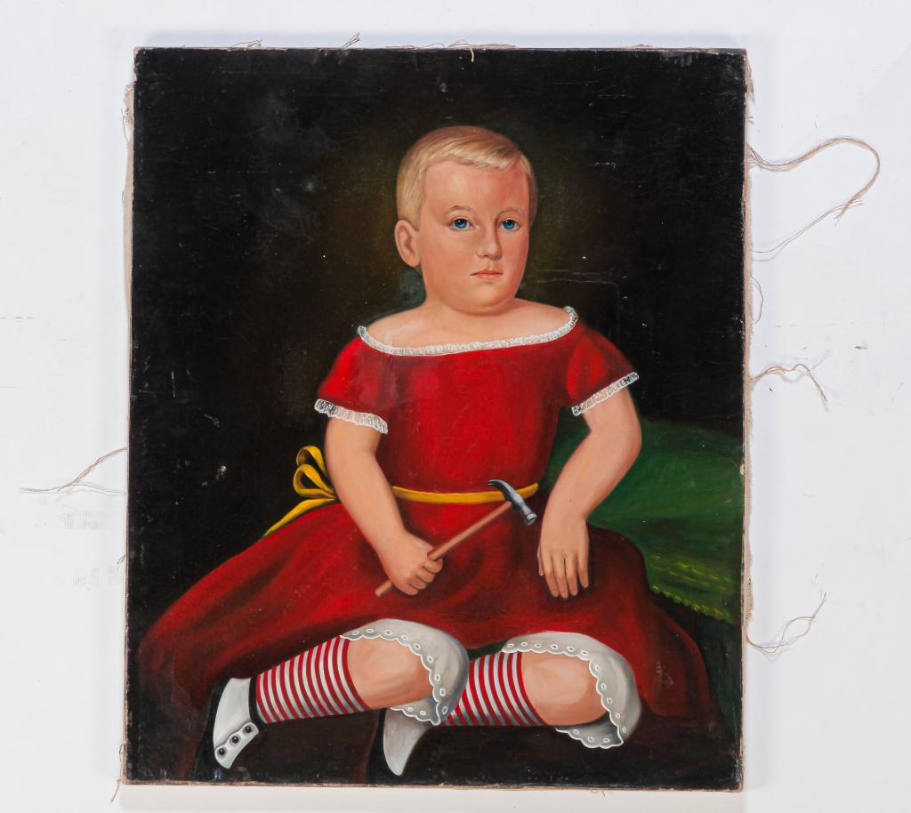 PORTRAIT OF A YOUNG BOY. (1 of 2)