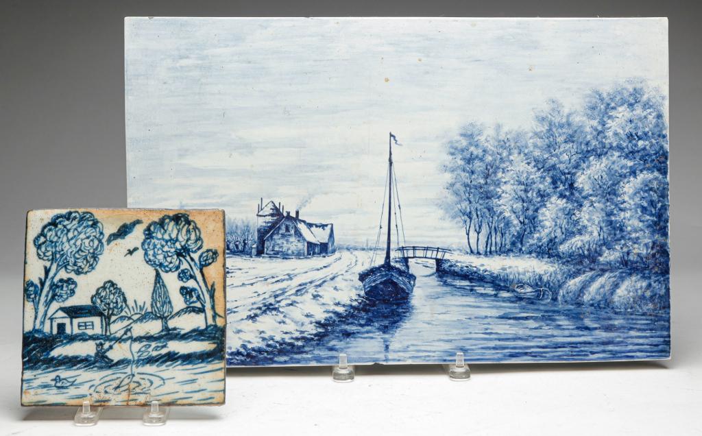 EUROPEAN PLAQUE AND TILE. (1 of 5)