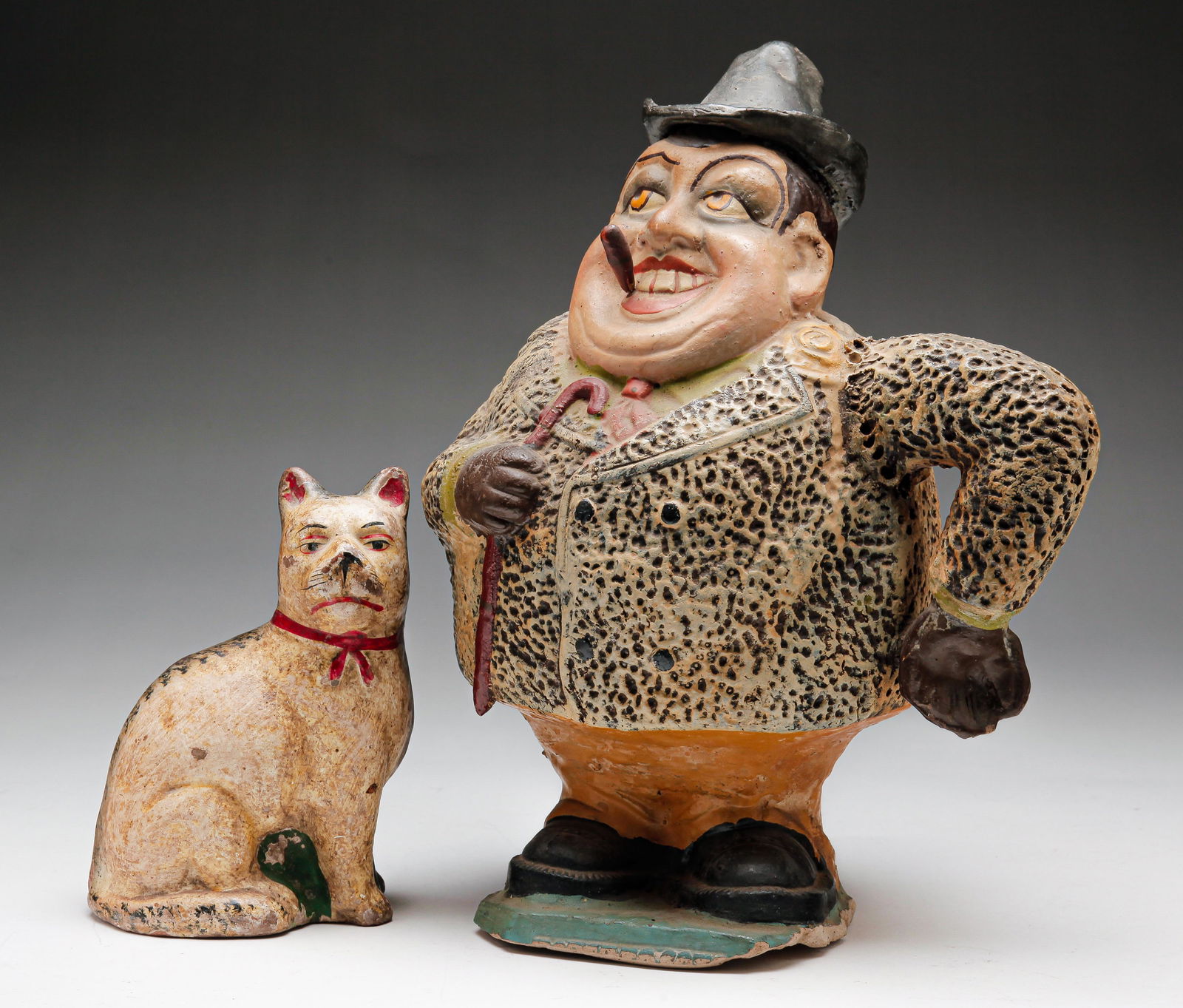 TWO AMERICAN FIGURES. (1 of 5)