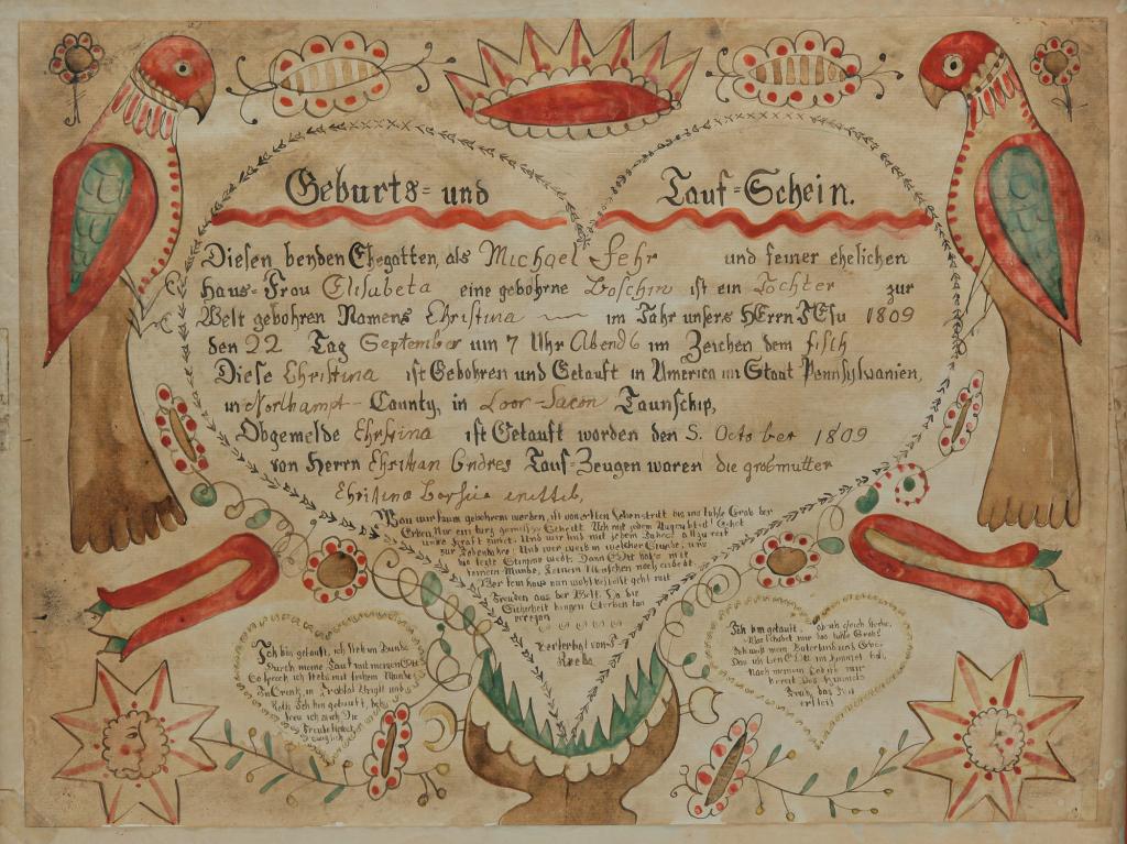 FRAKTUR AFTER FRIEDRICH KREBS (1 of 6)