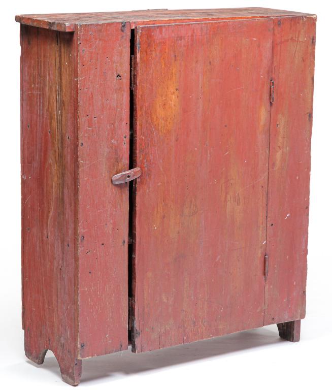 AMERICAN COUNTRY PAINTED CABINET. (1 of 7)