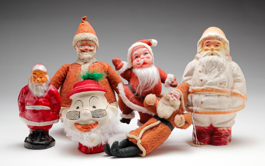 SIX SANTAS. (1 of 5)