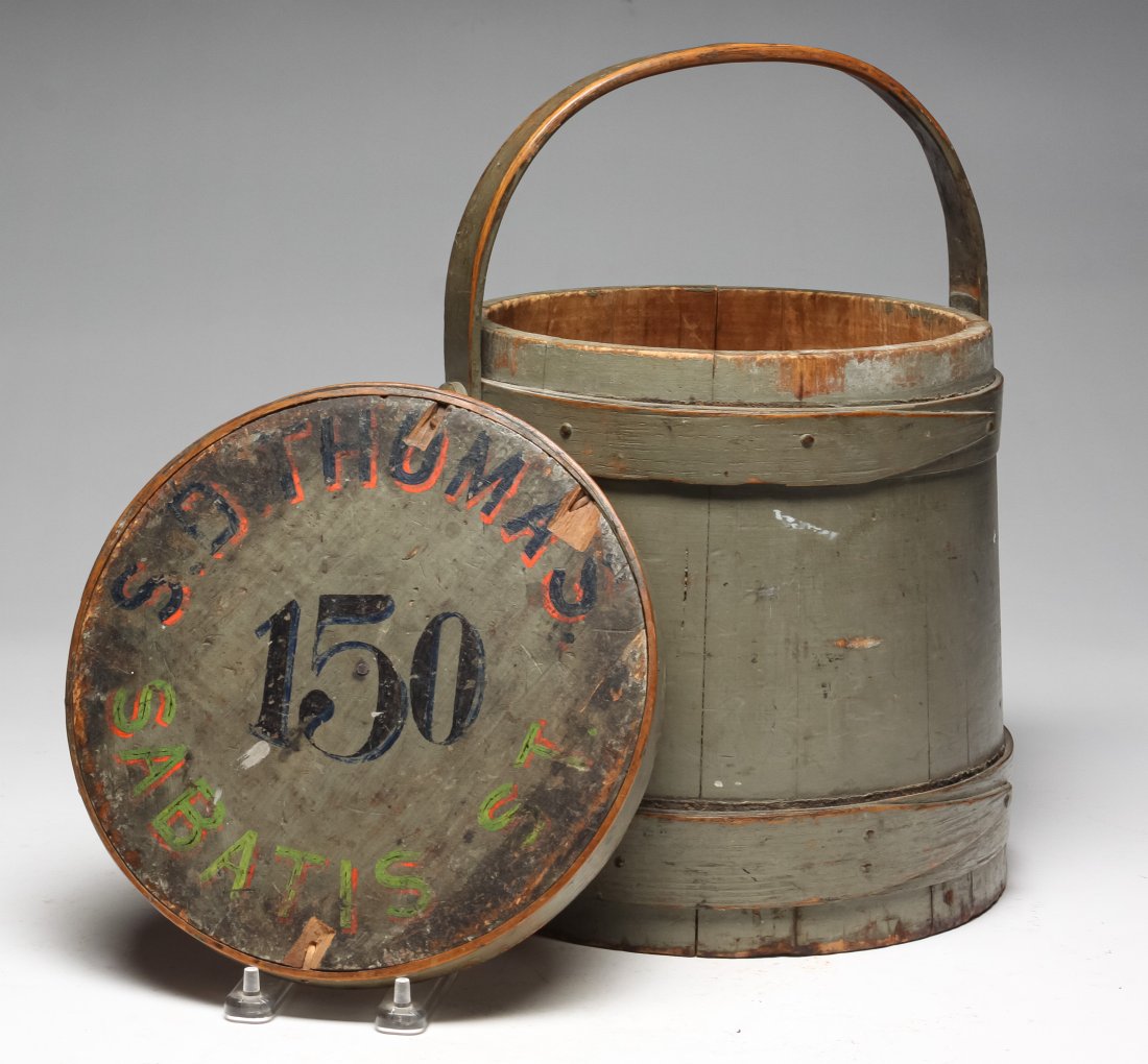 AMERICAN SUGAR BUCKET. (1 of 5)