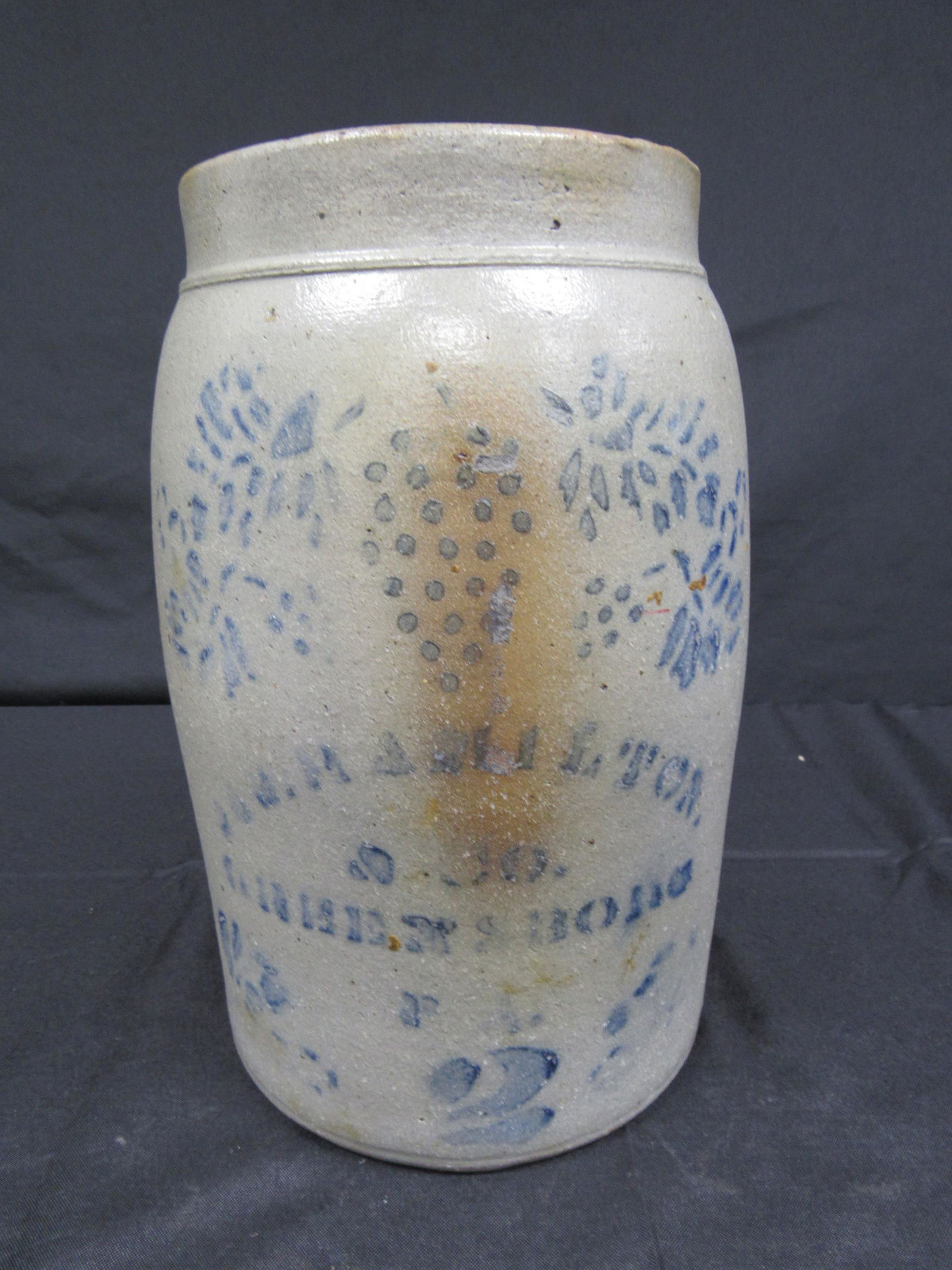 2 GALLON JAMES HAMILTON CROCK JAR (1 of 4)