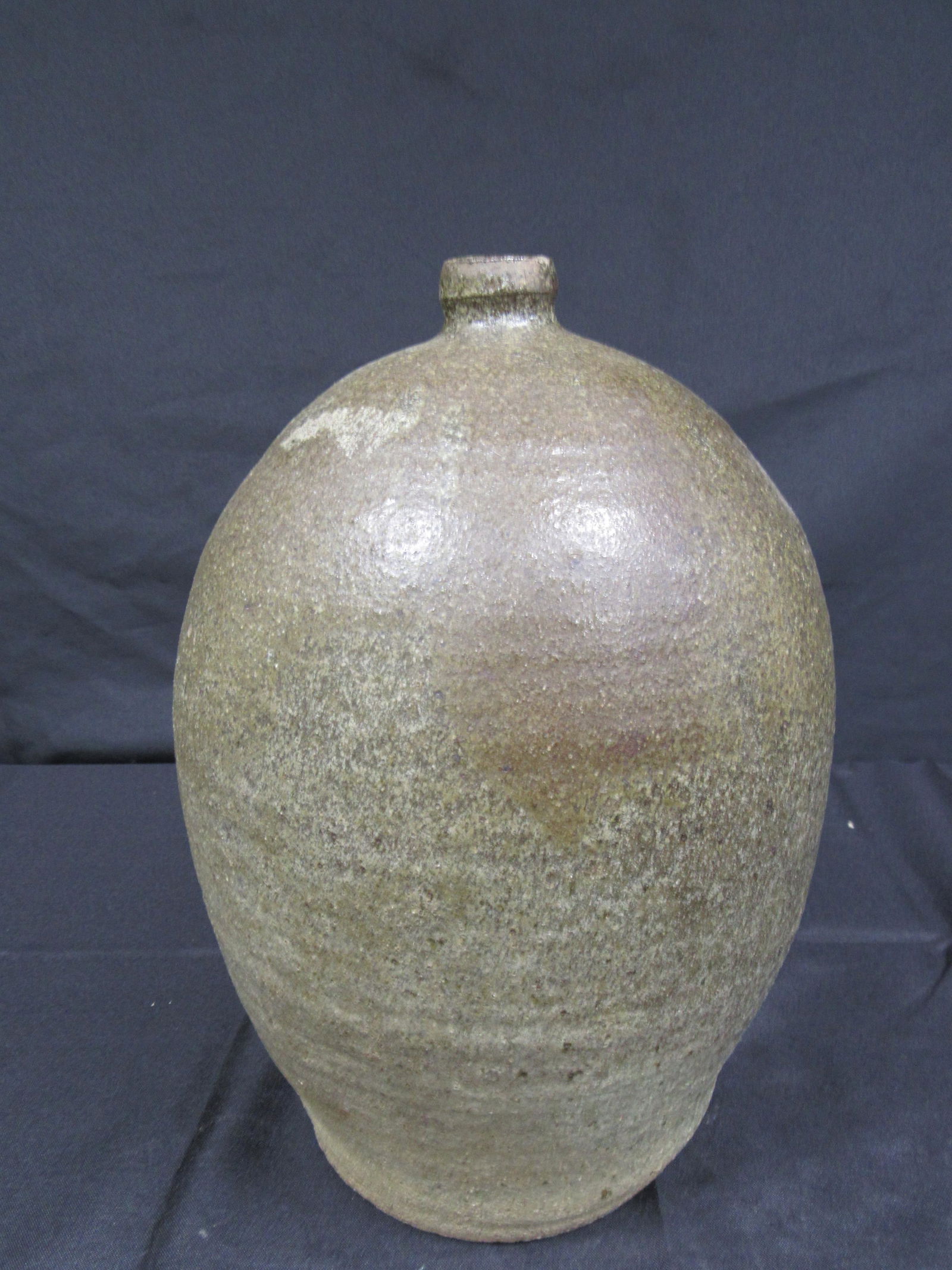 TWO GALLON OVOID STONEWARE JUG (1 of 2)