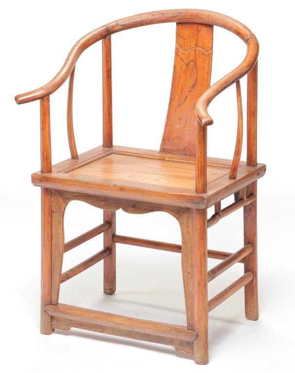 CHINESE ARMCHAIR. (1 of 4)