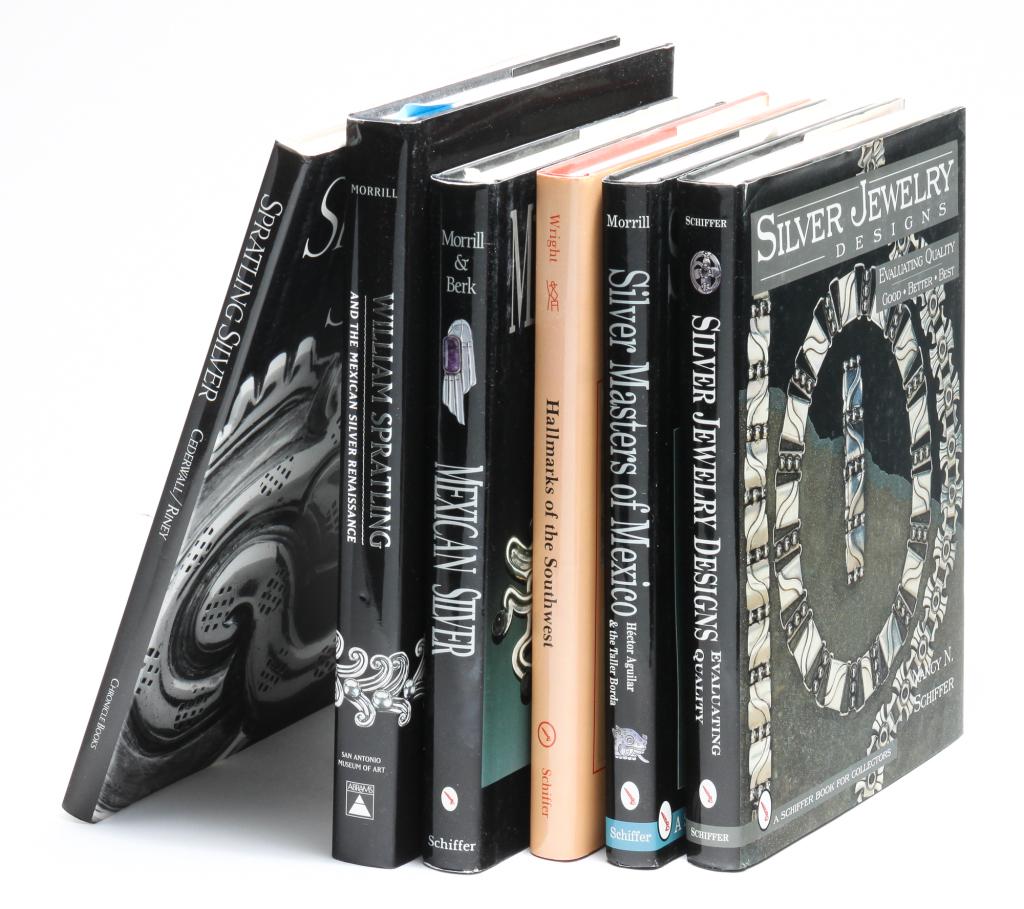BOOKS ON MEXICAN SILVER AND SILVER JEWELRY. (1 of 6)