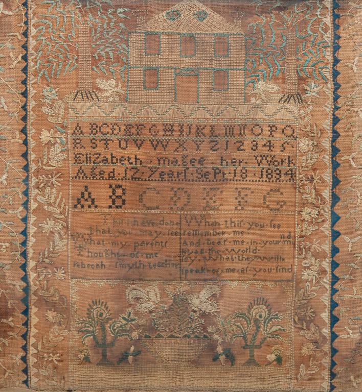 ENGLISH CAROLINE WALKER SAMPLER. (1 of 3)