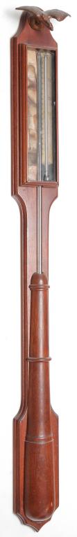 AMERICAN C. SPOONER STICK BAROMETER. (1 of 6)