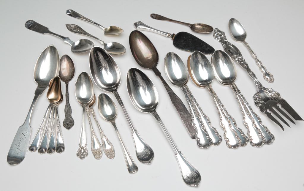 ASSORTED AMERICAN COIN AND STERLING SILVER. (1 of 7)