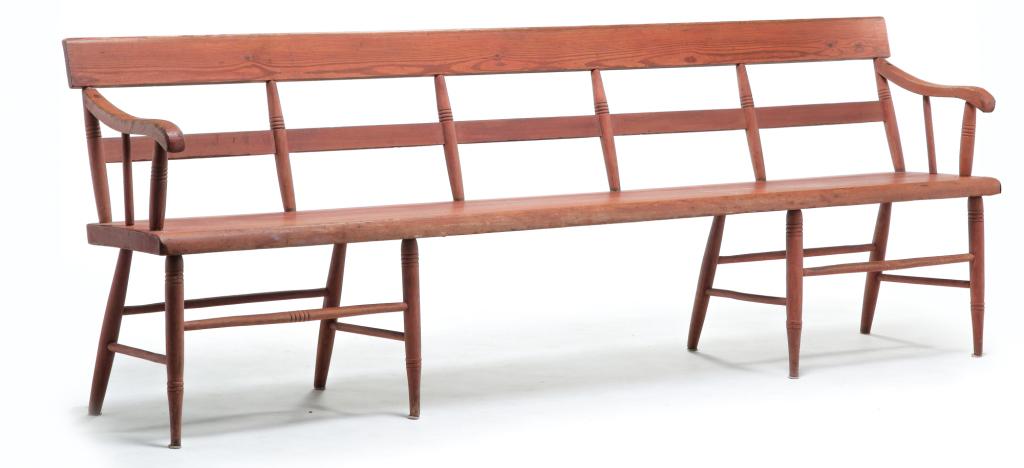 AMERICAN SETTLE BENCH. (1 of 4)