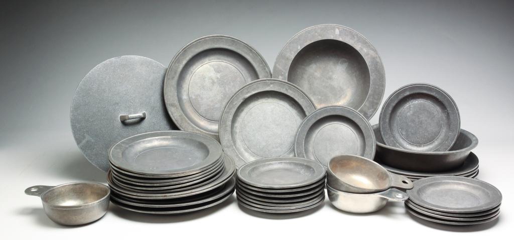 GROUP OF WILTON PEWTER. (1 of 5)