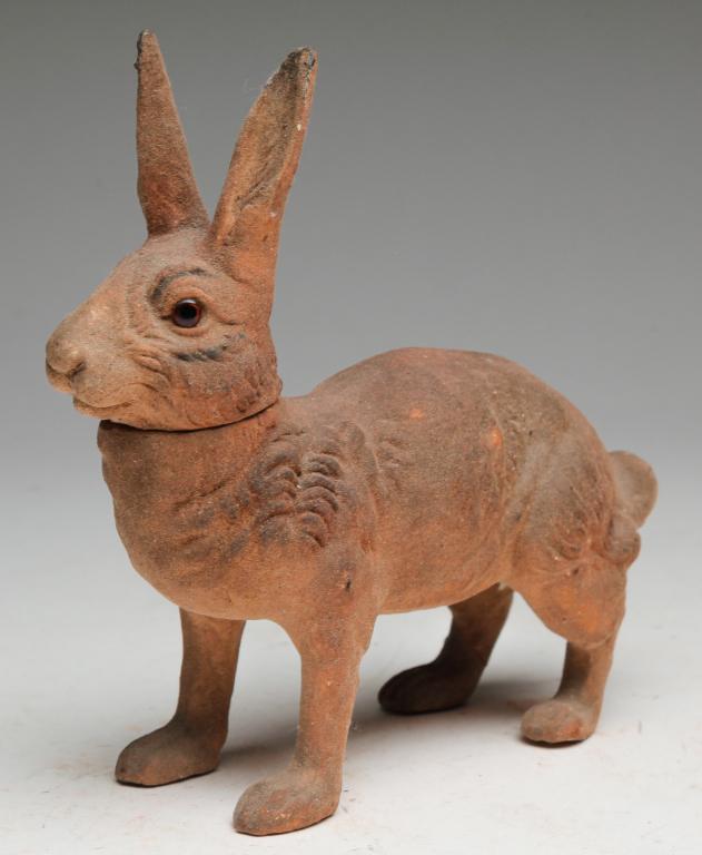 AMERICAN RABBIT CANDY CONTAINER. (1 of 3)