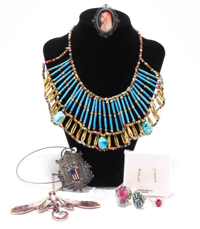 SMALL GROUP MISC. JEWELRY. (1 of 4)