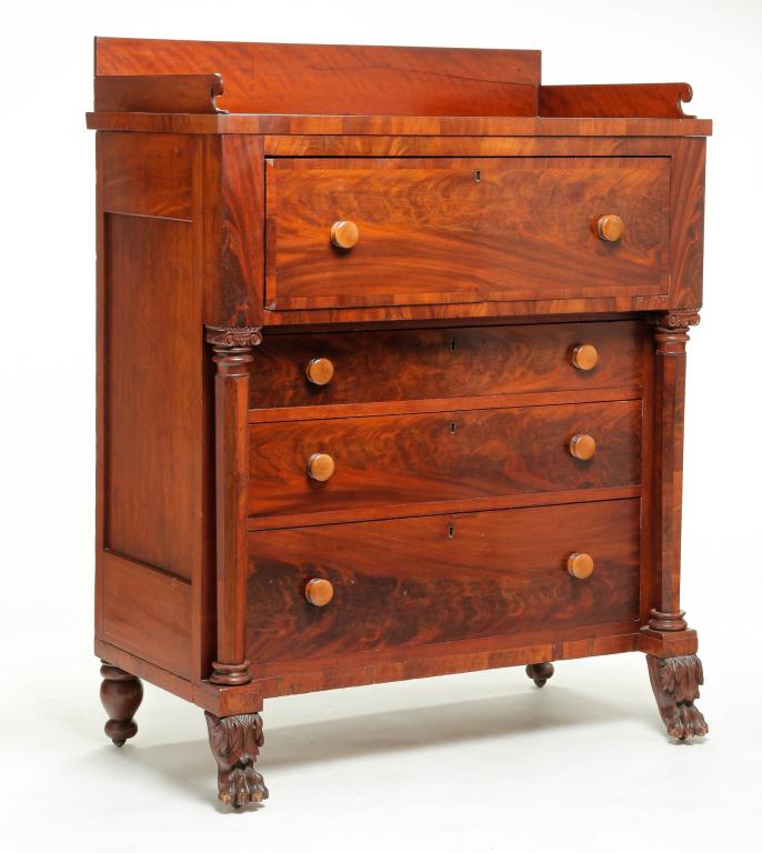 AMERICAN EMPIRE CHEST. (1 of 6)