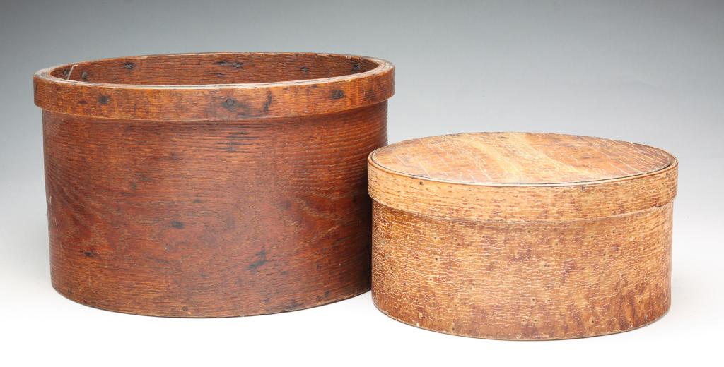 TWO AMERICAN BENTWOOD PIECES. (1 of 5)