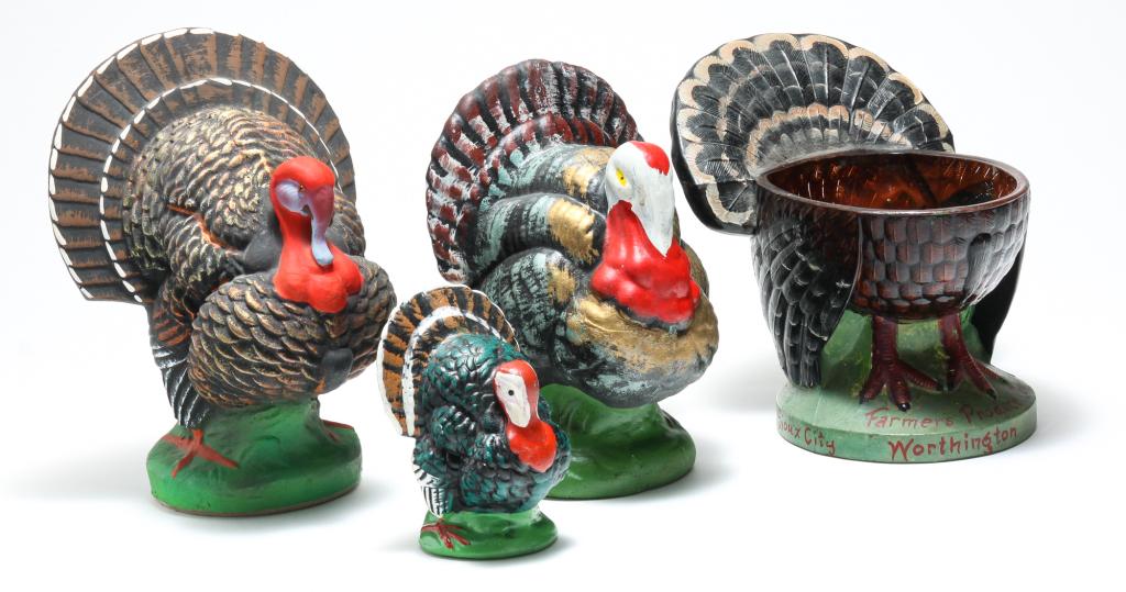 FOUR TURKIES. (1 of 4)