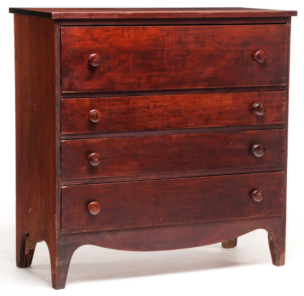 AMERICAN HEPPLEWHITE CHEST. (1 of 4)