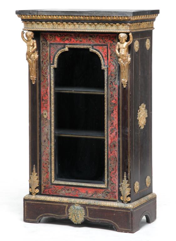 EUROPEAN BOULE-STYLE CABINET. (1 of 9)