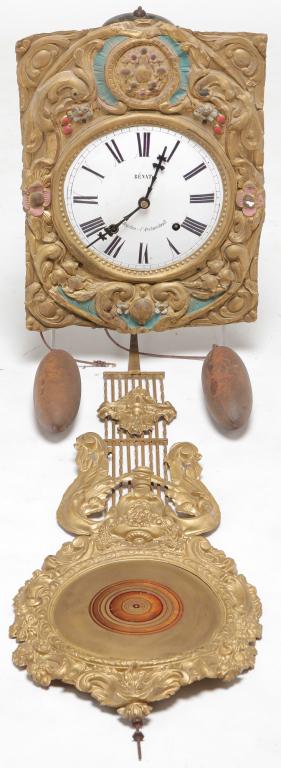 FRENCH "BENAT" WAG ON THE WALL CLOCK. (1 of 5)