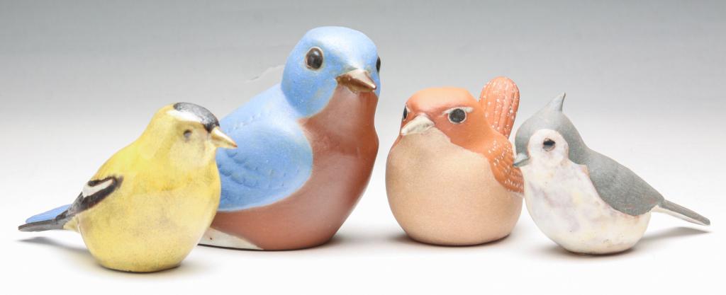 FOUR NICODEMUS BIRDS. (1 of 6)