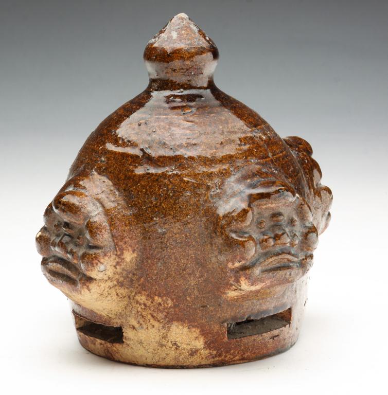 AMERICAN STONEWARE POTTERY PIECE. (1 of 4)