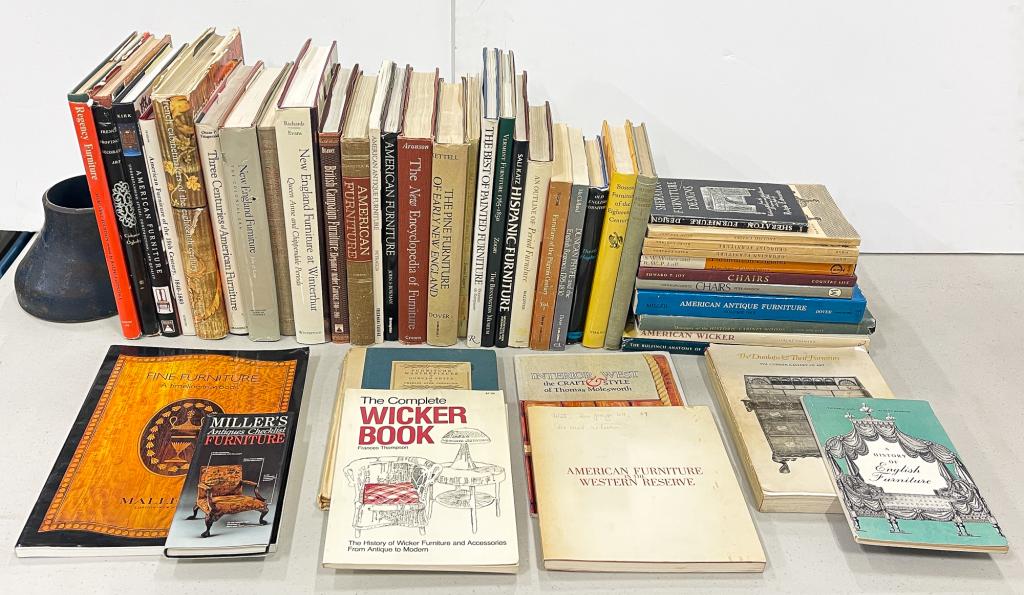 GROUP OF FURNITURE REFERENCE BOOKS. (1 of 3)