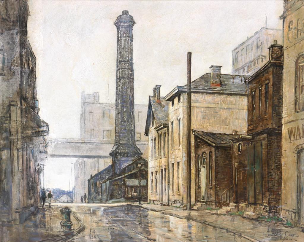 CITY STREET BY LESLIE COPE. (1 of 3)