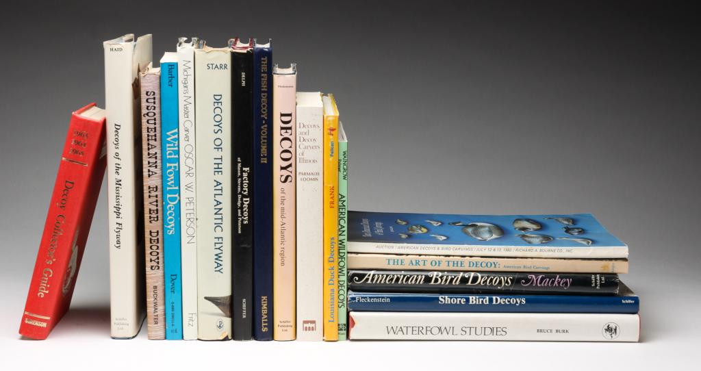 SEVENTEEN BOOKS ON DECOYS. (1 of 3)