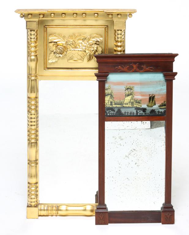 TWO AMERICAN MIRRORS. (1 of 7)