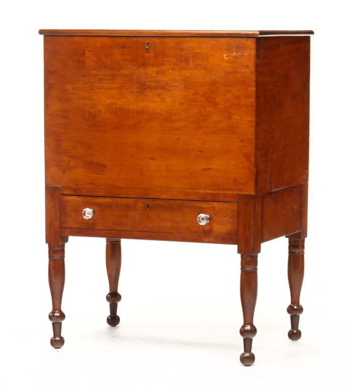 AMERICAN SHERATON SUGAR CHEST. (1 of 6)