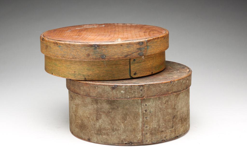 TWO AMERICAN PANTRY BOXES. (1 of 4)