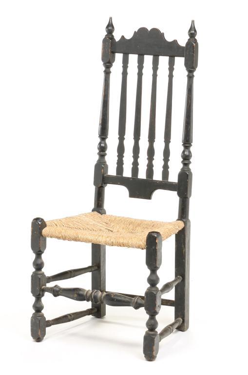 AMERICAN SLAT BACK ARMCHAIR. (1 of 4)