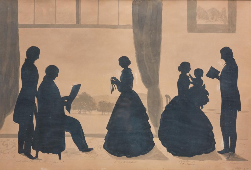 HATCHELL FAMILY SILHOUETTES. (1 of 6)