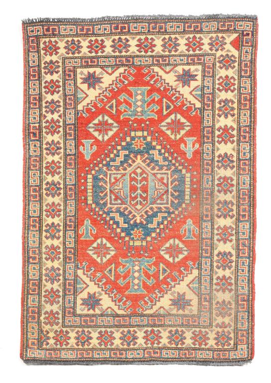 PAKISTAN KAZAK RUG. (1 of 2)