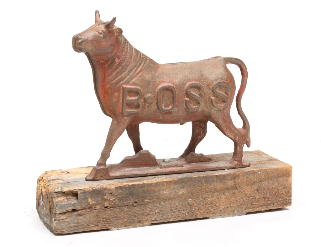 AMERICAN BULL WINDMILL WEIGHT. (1 of 5)