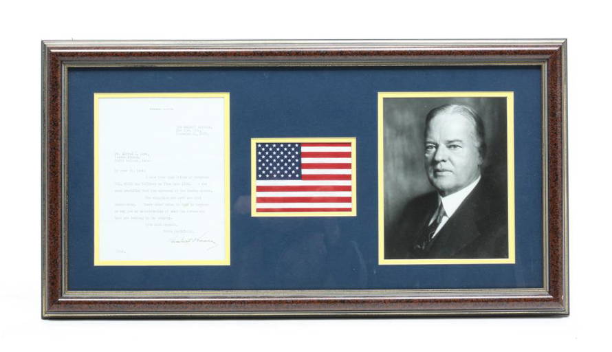 Herbert Hoover Signature.