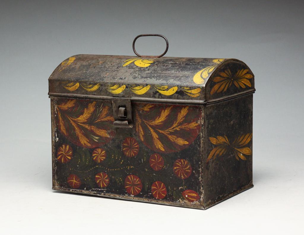 AMERICAN TOLE DOCUMENT BOX. (1 of 5)