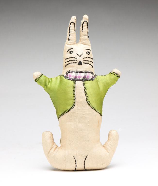 AMERICAN STUFFED RABBIT TOY. (1 of 3)